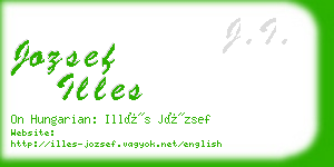 jozsef illes business card